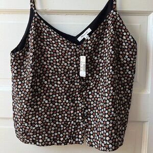 Madewell Button-Down Cami in Petite Blooms